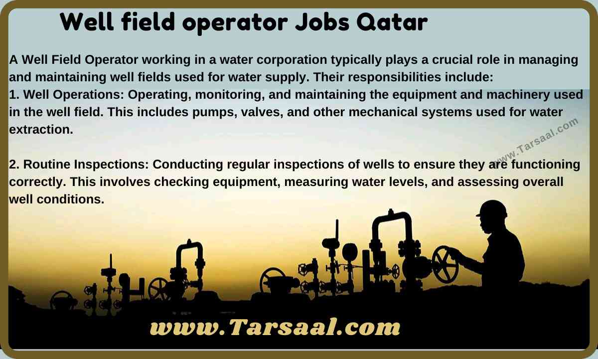 Well field operator Jobs Qatar